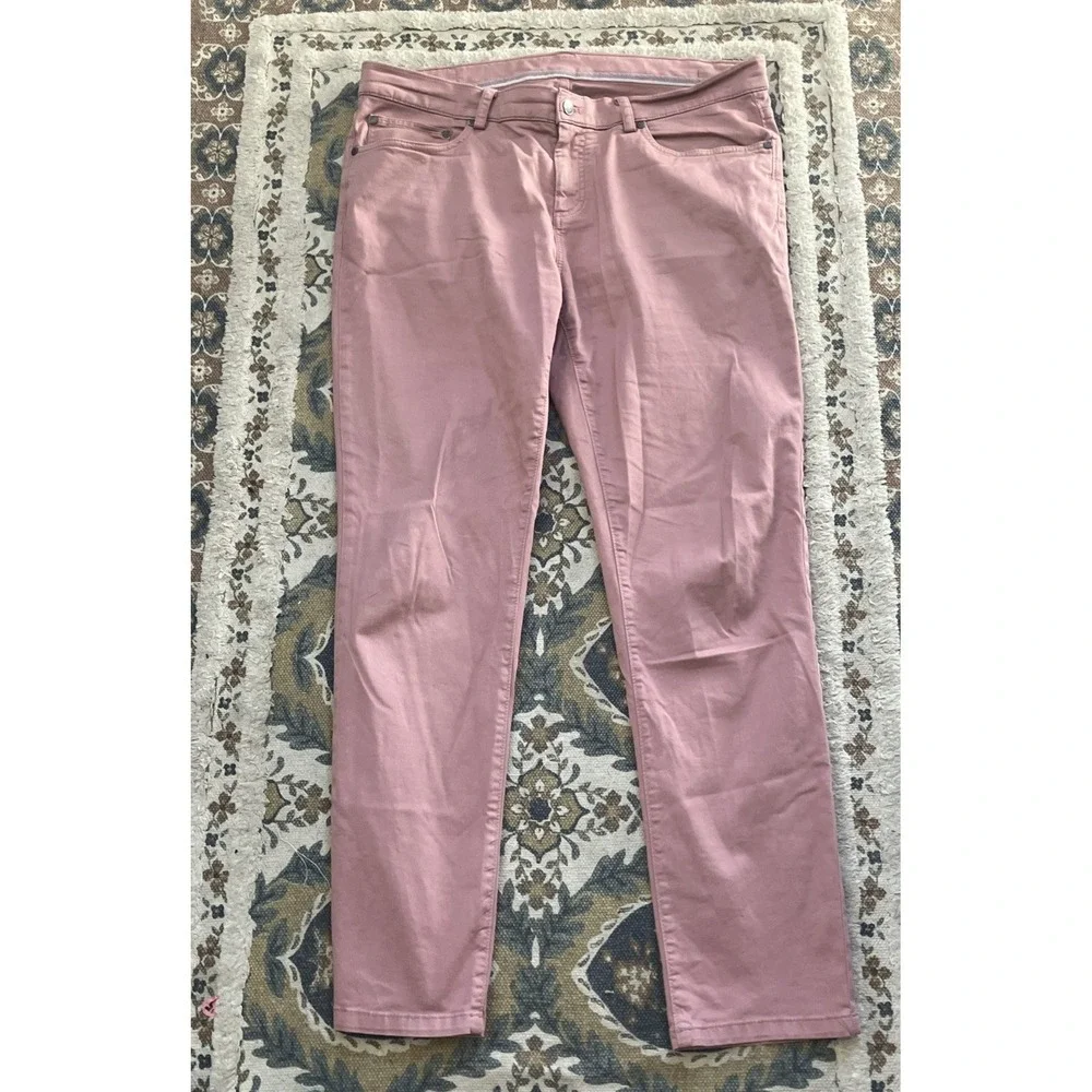 Brooks Brothers Straight‎ Fit Rose Pink Chinos Pants Men 36 Cotton Spandex